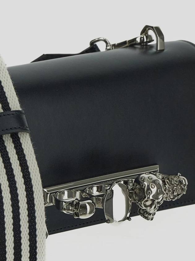 Jewel Satchel Cross Bag Black - ALEXANDER MCQUEEN - BALAAN 16