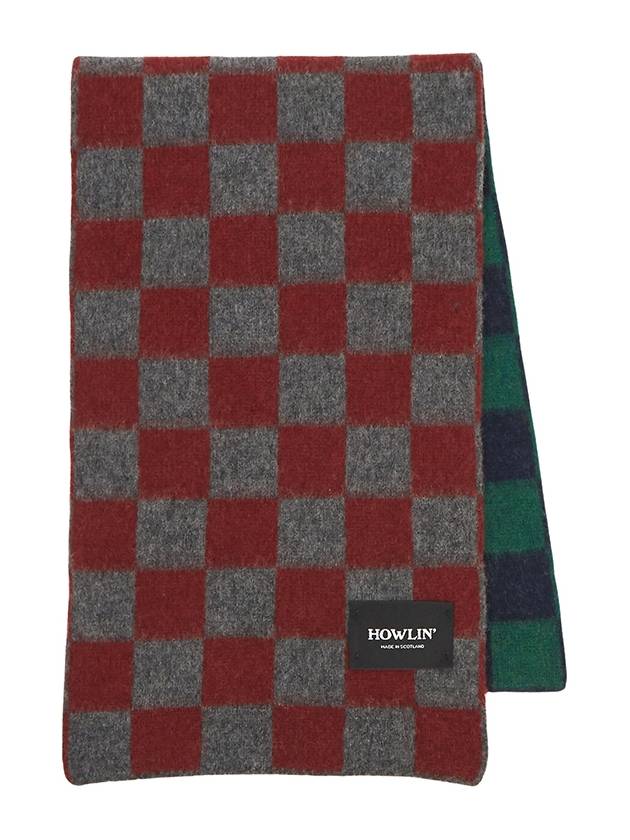 Howlin Scarf COSMIC CHECKERBOARD SCARF COSMIC Unisex - HOWLIN' - BALAAN 1