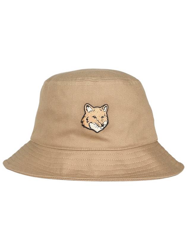 Bold Fox Head Bucket Hat Brown - MAISON KITSUNE - BALAAN 3