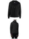 Men's Shell R Goggles Hooded Jacket Black - CP COMPANY - BALAAN 5