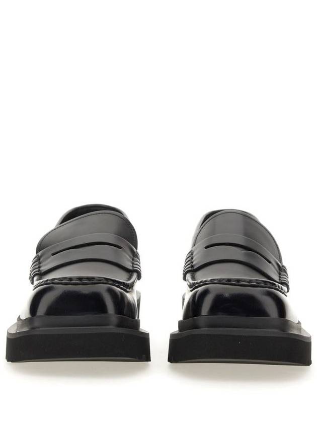 23 fw Black Leather Loafers A30204A120380999 B0480946106 - DOLCE&GABBANA - BALAAN 5