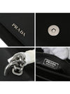 Saffiano Chain Shoulder Bag Black - PRADA - BALAAN 6