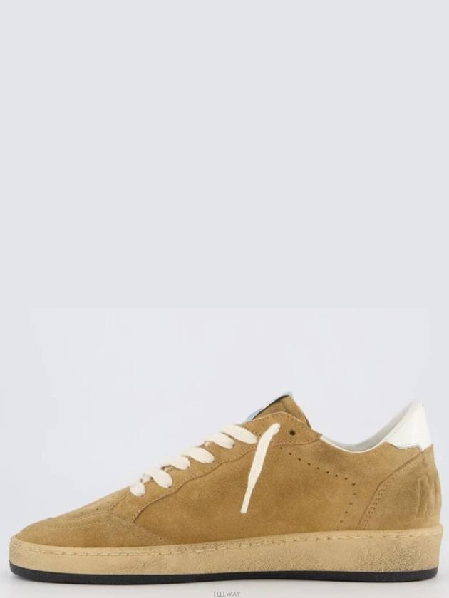 Ball Star Suede Low Top Sneakers Brown - GOLDEN GOOSE - BALAAN 5