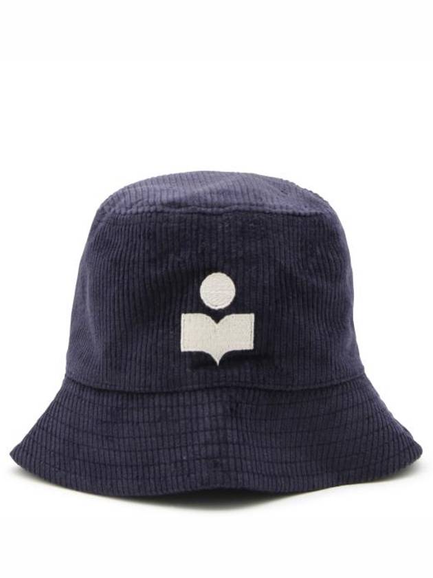 Hailey Corduroy Bucket Hat Faded Night - ISABEL MARANT - BALAAN 2