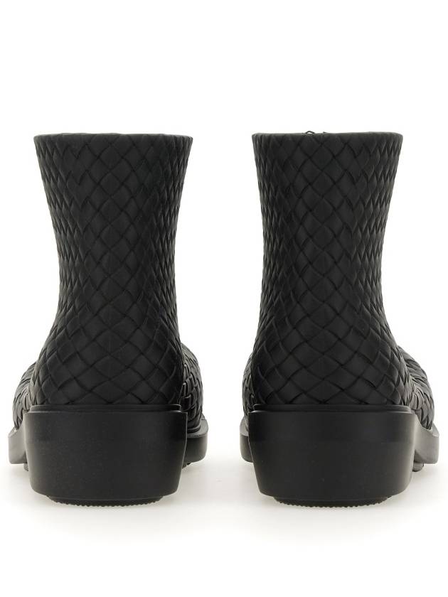 Fireman Rubber Rain Boots Black - BOTTEGA VENETA - BALAAN 2