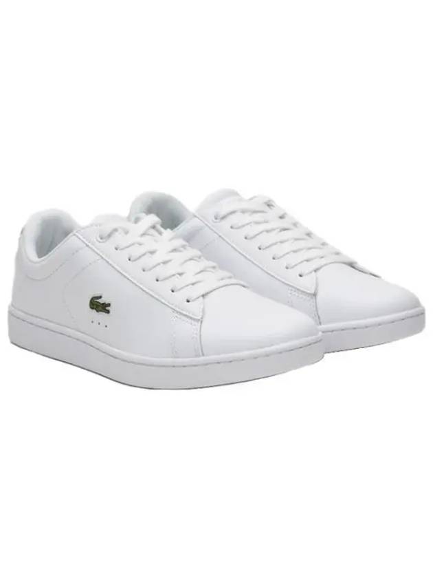 Carnaby Evo BL Leather Low Top Sneakers White - LACOSTE - BALAAN 2