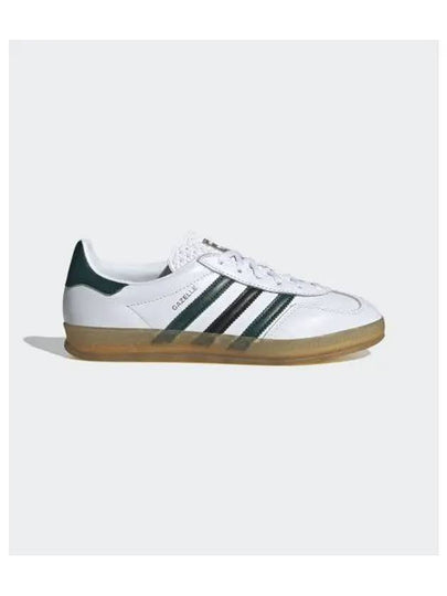 Gazelle Indoor Leather Low Top Sneakers White - ADIDAS - BALAAN 2