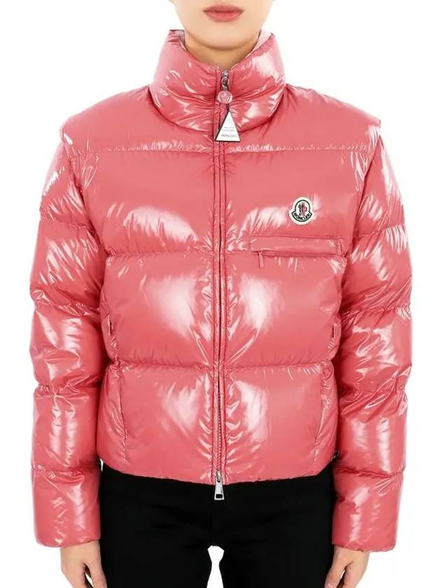 Women's ALMO Down Padded Jacket Pink 1A00004 59607 559 - MONCLER - BALAAN 1