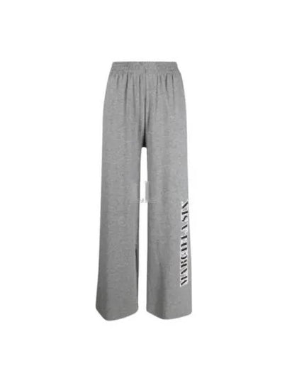 Logo Cotton Wide Pants Grey - MAISON MARGIELA - BALAAN 2