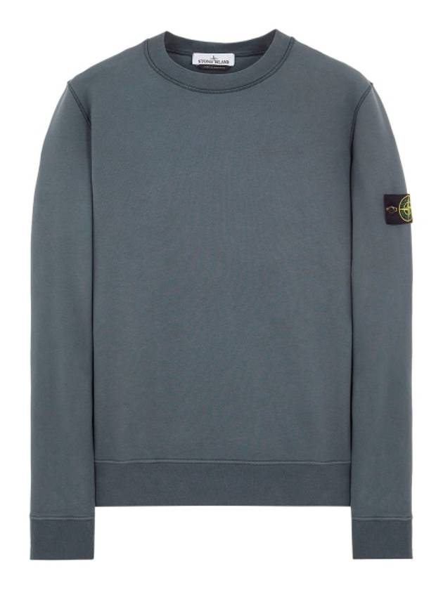 Wappen Patch Crew Neck Sweatshirt Charcoal - STONE ISLAND - BALAAN 2