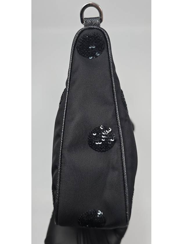 Re edition sequin polka dot nylon shoulder bag - PRADA - BALAAN 5