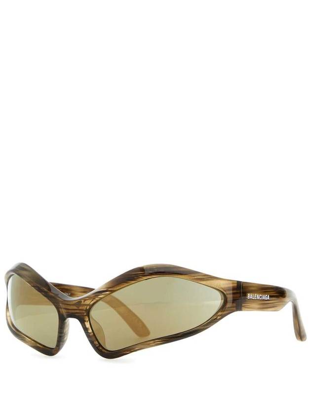 Fennec Oval Sunglasses Brown - BALENCIAGA - BALAAN 2