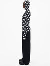 Spots Spots Hooded Longsleeve_Black/White (2F3RTP015C11-005) - MARC JACOBS - BALAAN 6