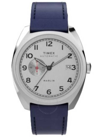 Timex Marlin Automatic Silver Dial Men's Watch TW2V61900V3 - TIMEX - BALAAN 1