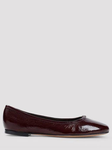 Marcie Leather Flat Plum Purple - CHLOE - BALAAN 1