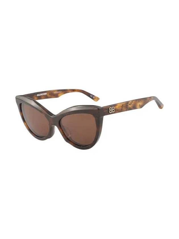 Eyewear Havana Cat Eye Sunglasses Brown - BALENCIAGA - BALAAN 4