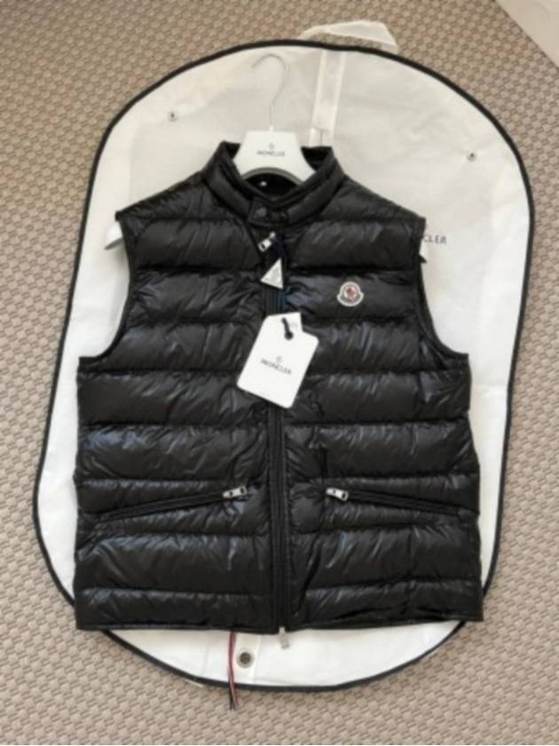 GUI Padded Vest Black 1A10700 53029 999 - MONCLER - BALAAN 6