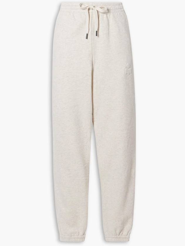 Maloni embossed cottonblend jersey track pants - ISABEL MARANT - BALAAN 1