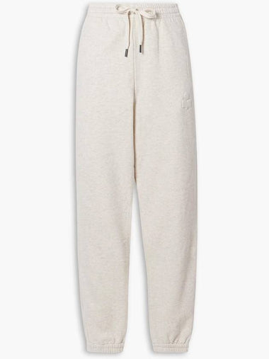 Maloni embossed cottonblend jersey track pants - ISABEL MARANT - BALAAN 1