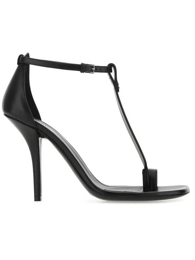 toe ring sandals heels black - BURBERRY - BALAAN 1