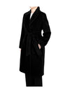 Asti Wool Single Coat Black - MAX MARA - BALAAN 3