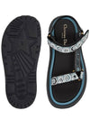 D-Way Embroidered Logo Sandals Blue - DIOR - BALAAN 7