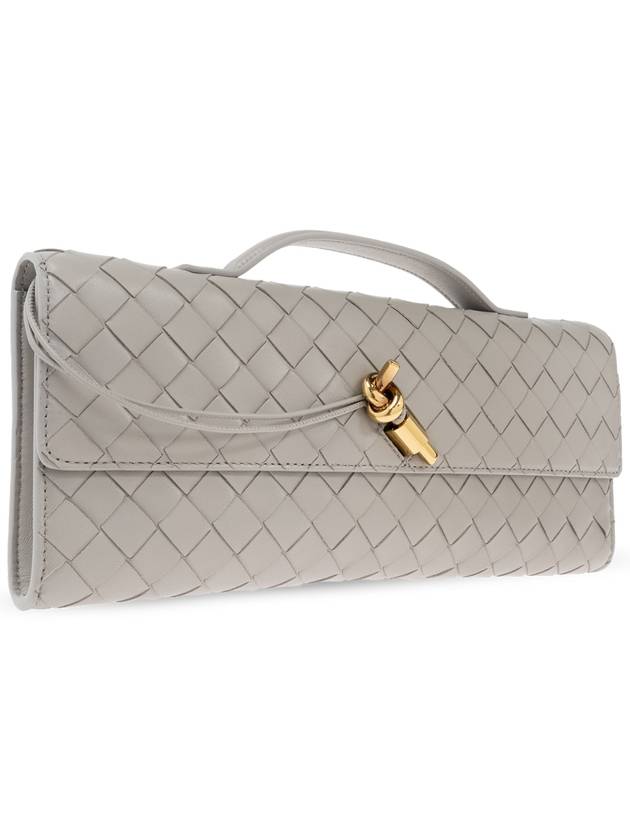 Bottega Veneta Handbag Andiamo, Women's, Grey - BOTTEGA VENETA - BALAAN 4