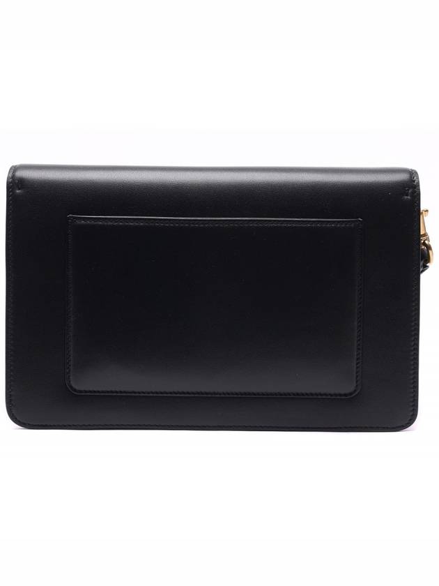 Garavani V Logo Signature Clutch Bag Black - VALENTINO - BALAAN 5