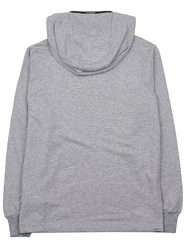 Men's Lens Wappen Fleece Hoodie Grey - CP COMPANY - BALAAN 3