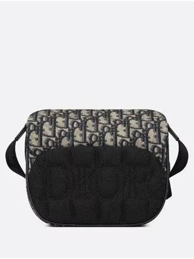 Explorer Oblique Jacquard Pouch Bag Beige Black - DIOR - BALAAN 6