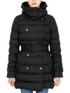 Detachable Hoodie Puffer Coat Padded Black - BURBERRY - BALAAN 2