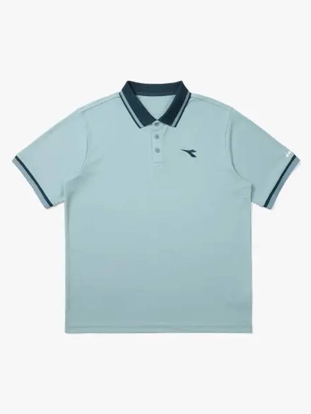 Diadora Cool Core PQ Short Sleeve T Shirt TURQUOISE - DIADORA - BALAAN 1