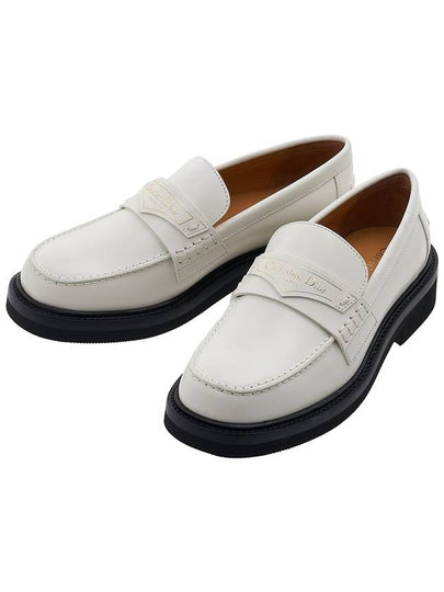 Boy Brushed Calfskin Loafer White - DIOR - BALAAN 2