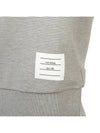 Ottoman Rib 4-Bar Crew Neck Sweatshirt Grey - THOM BROWNE - BALAAN 8