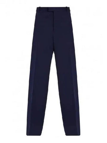 Navy wool tailored pants 270616 - BOTTEGA VENETA - BALAAN 1