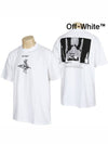 Shadow Over S T Shirt OMAA038R21JER012 0110 - OFF WHITE - BALAAN 1