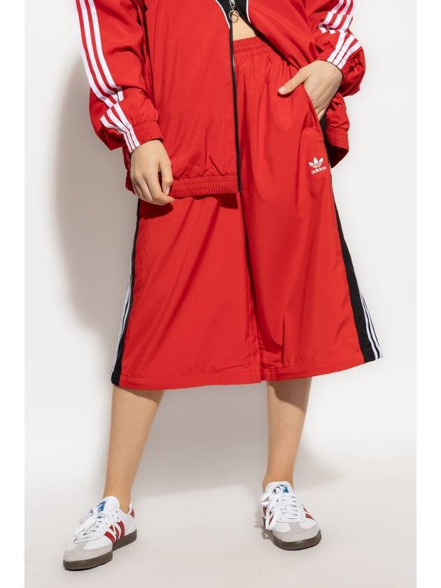 ADIDAS Originals Wide-leg Trousers, Unisex, Red - ADIDAS ORIGINALS - BALAAN 5