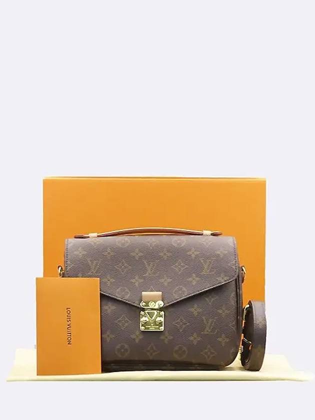 M44875 Monogram Canvas Pochette Metis Tote Bag Shoulder Strap 2WAY - LOUIS VUITTON - BALAAN 1