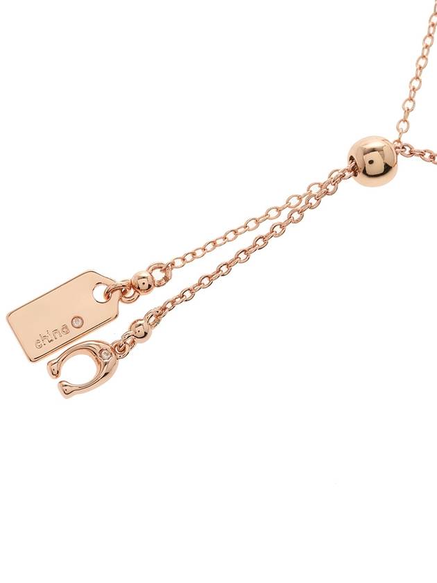 Signature Slider Bangle C9243 ROSE GOLD - COACH - BALAAN 7