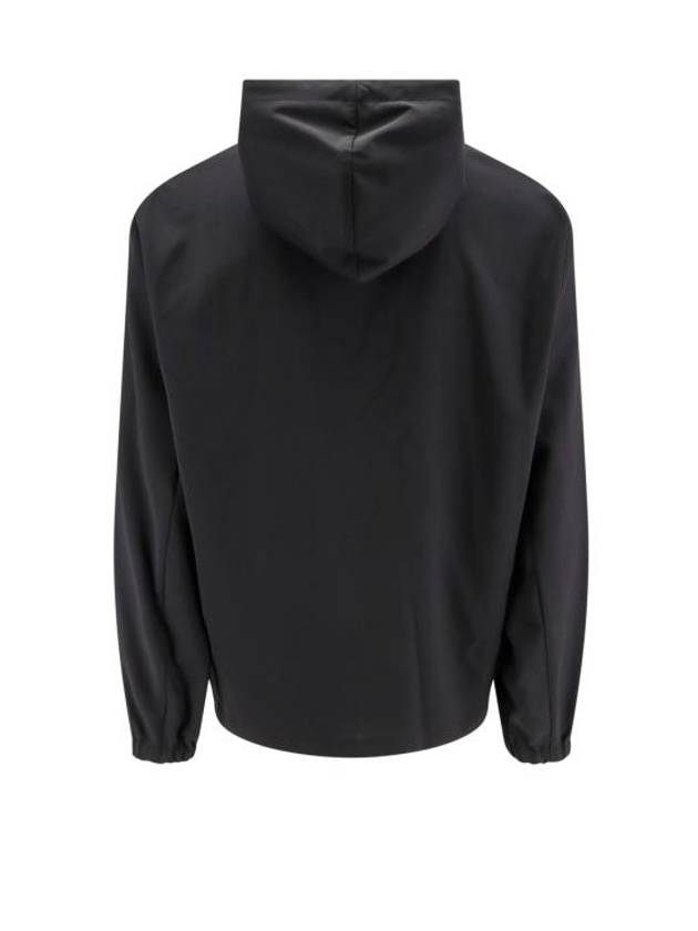 4G Detail Wool Zip-Up Hoodie Black - GIVENCHY - BALAAN 3