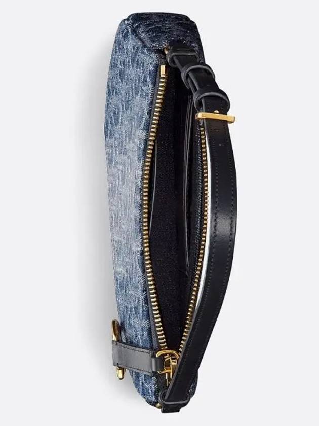 Saddle Rodeo Pouch Bag Blue - DIOR - BALAAN 4