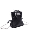 5AC Classic Baby Shoulder Bag Pale Black - MAISON MARGIELA - BALAAN 4