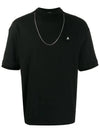 11th Anniversary A Logo Chain Necklace TShirt 12112076 BLACK - AMBUSH - BALAAN 1