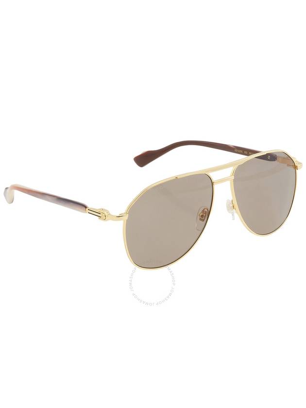 Tinted Pilot Frame Sunglasses GG1220S - GUCCI - BALAAN 3