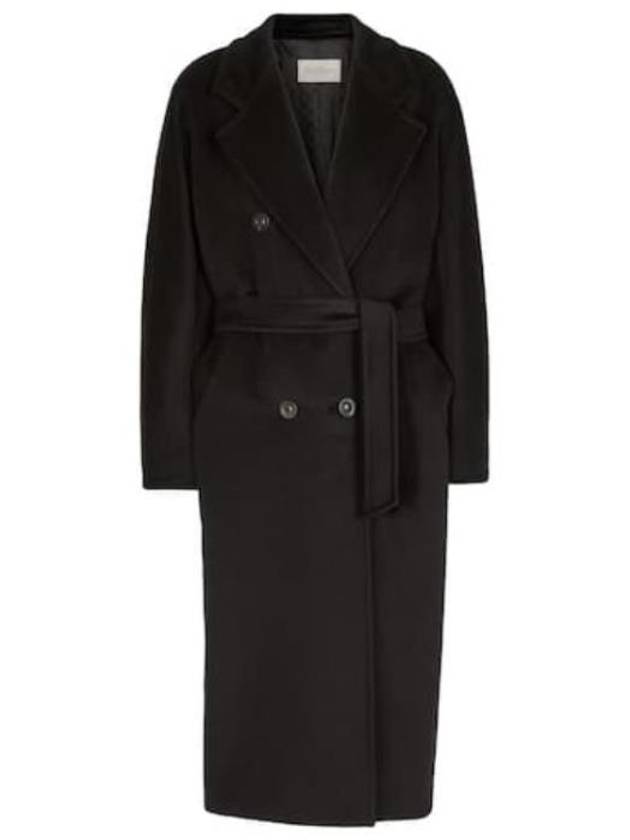 Madame Icon Cashmere Double Coat Black - MAX MARA - BALAAN 1