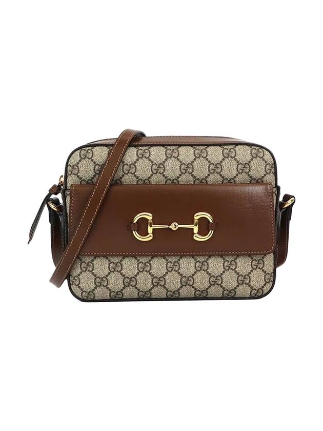 Horsebit 1955 Small Cross Bag Beige Brown - GUCCI - BALAAN.