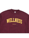 Wellness Sweatshirt Burgundy - SPORTY & RICH - BALAAN 4