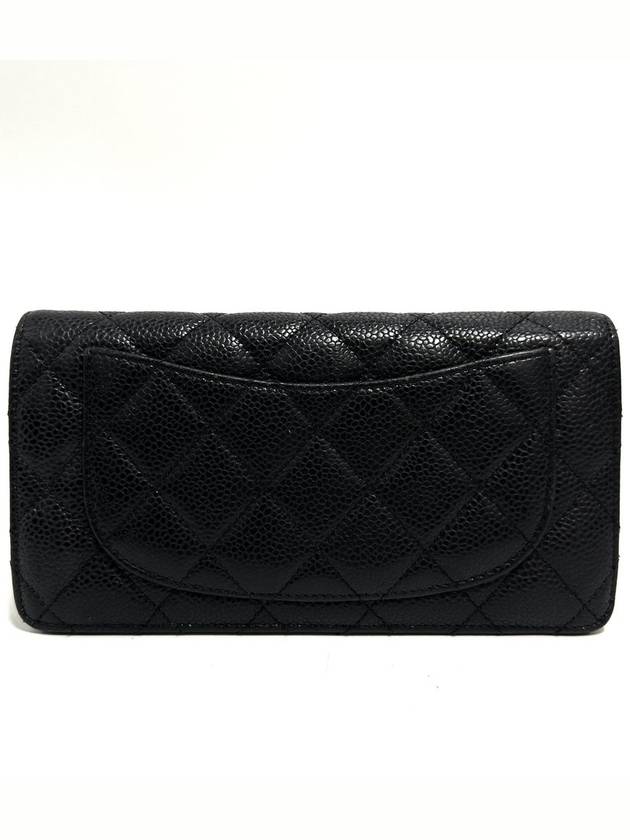 Caviar gold flap long wallet - CHANEL - BALAAN 5