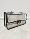 PVC Coco Sand Flap Chain Shoulder Bag Medium - CHANEL - BALAAN 4