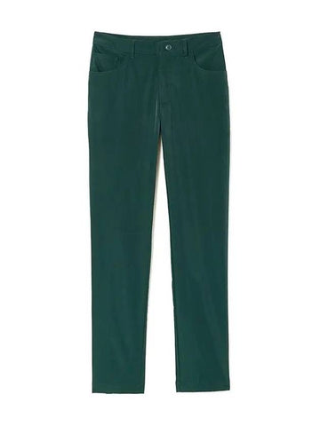 Men's slim fit 5 pocket pants deep green - LACOSTE - BALAAN 1